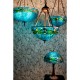 Lampa Sufitowa Tiffany z Ważkami E Clayre & Eef