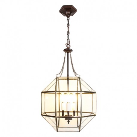 Lampa Wisząca Szklana B Clayre & Eef