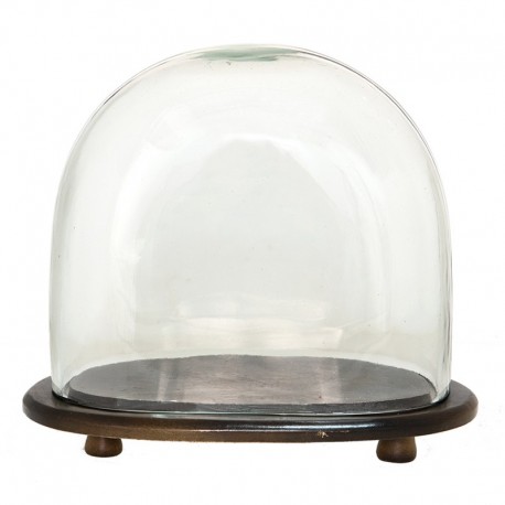 Szklany Klosz z Podstawką P Clayre & Eef