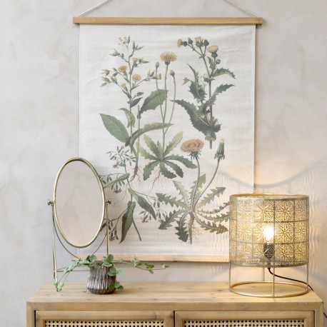 Obraz w Starym Stylu Chic Antique z Palmami