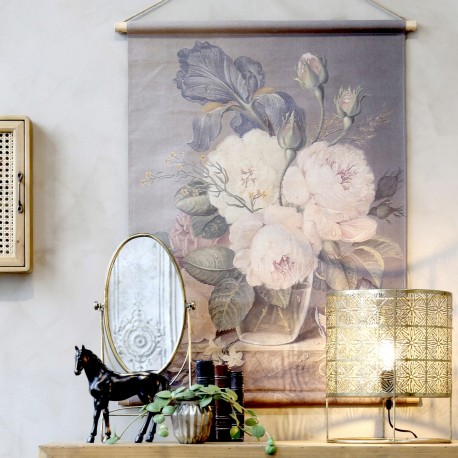 Obraz w Starym Stylu Chic Antique z Roślinami