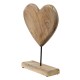 Drewniane Serce Ozdobne S Clayre & Eef