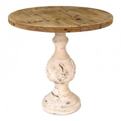 Stół w Stylu Prowansalskim Okrągły Clayre & Eef