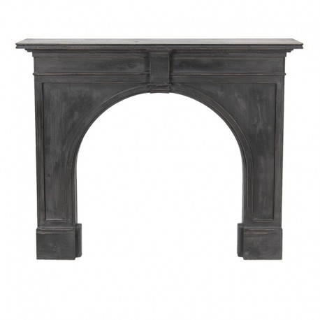 Imitacja Kominka w Stylu Prowansalskim Czarna Clayre & Eef