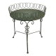 Metalowy Kwietnik Prowansalski Zielony Clayre & Eef