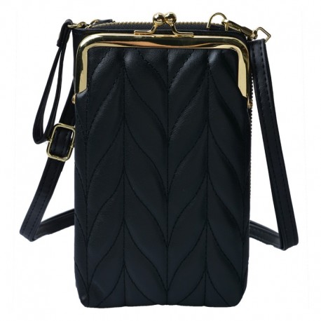 Czarna Portmonetka Na Pasku Clayre & Eef