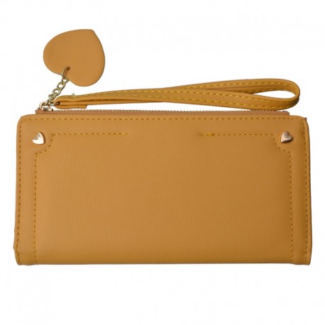 Żółty Portfel Damski Podłużny Clayre & Eef
