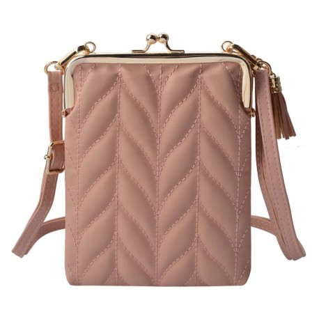 Różowa Portmonetka Na Pasku B Clayre & Eef