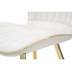Krzesła Glamour Paris Kremowe 2 szt. Mauro Ferretti