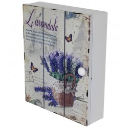 Szafka Na Klucze z Lawendą