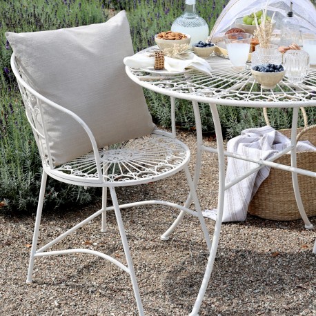 Krzesło z Rattanowym Siedziskiem Chic Antique