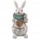Wysoka Figurka Zając z Tacą Clayre & Eef