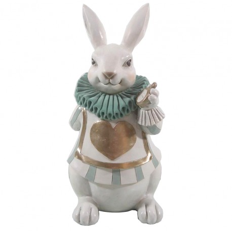 Wysoka Figurka Zając z Tacą Clayre & Eef