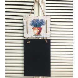 Tablica Do Pisania Kredą z Lawendą 3