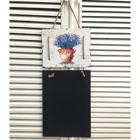 Tablica Do Pisania Kredą z Lawendą 3