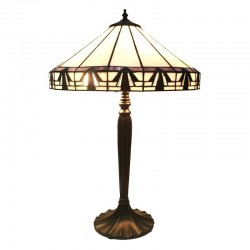 Lampa Tiffany Witrażowa Stołowa F Clayre & Eef