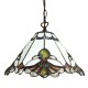 Lampa Sufitowa Tiffany Na Łańcuchu A Clayre & Eef