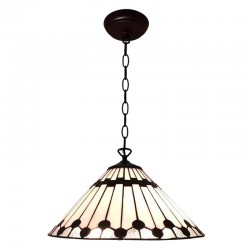 Lampa Sufitowa Tiffany Na Łańcuchu B Clayre & Eef