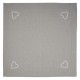 Szary Obrus Prowansalski z Sercem A Clayre & Eef