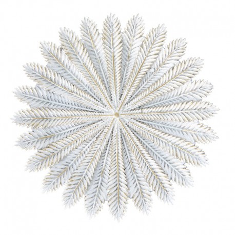 Biała Taca Ozdobna Liście B Clayre & Eef