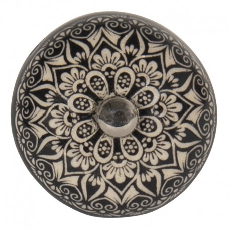 Ozdobna Gałka Meblowa Okrągła A Clayre & Eef