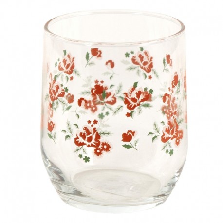 Szklanki w Stylu Prowansalskim w Kwiaty B Clayre & Eef