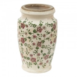 Wazon w Kwiaty Prowansalski Ceramiczny C Clayre & Eef