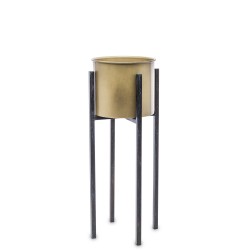 Metalowy Kwietnik z Osłonką 50,5 cm