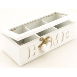 Pudełko Drewniane Home