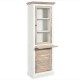 Regał Belldeco Bristol White Wąski