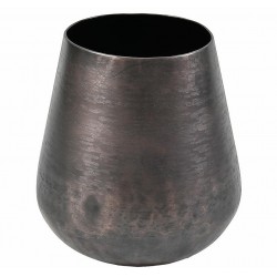 Wazon Belldeco Nero Metal