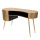 Metalowe Biurko w Kolorze Mosiądzu Clayre & Eef
