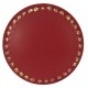Gałka Meblowa Ceramiczna Matowa Czerwona Clayre & Eef
