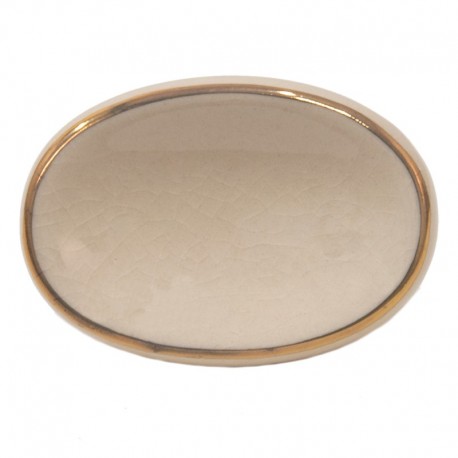 Ceramiczna Gałka Meblowa Owalna Clayre & Eef