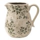 Ceramiczny Dzbanek Prowansalski w Kwiaty R Clayre & Eef