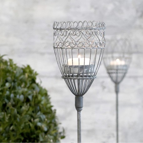 Lampion Ogrodowy Do Wbicia w Ziemię Chic Antique C