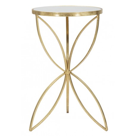 Złoty Stolik Glamour Butterfly Mauro Ferretti