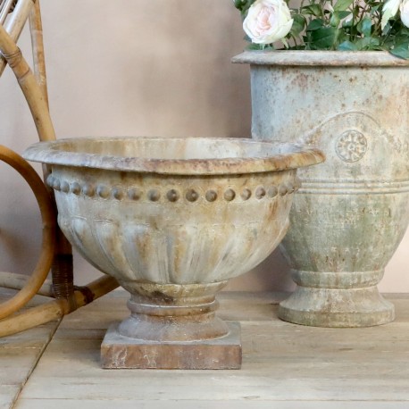 Duże Osłonki Na Kwiaty Prowansalskie Chic Antique 2 szt.