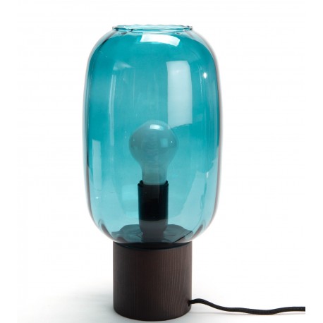 Lampka Stołowa w Stylu Skandynawskim Niebieska B