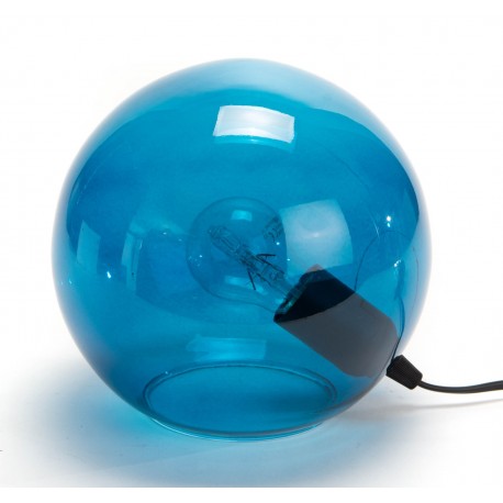 Lampka Stołowa w Stylu Skandynawskim Niebieska C