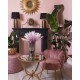 Fotel Glamour Różowy B Clayre & Eef