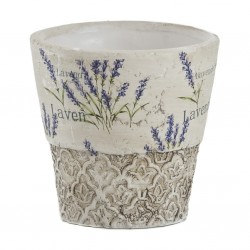 Osłonki Na Doniczki z Lawendą 1