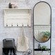Wieszak w Stylu Prowansalskim Chic Antique z Półką