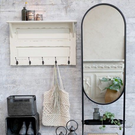 Wieszak w Stylu Prowansalskim Chic Antique z Półką