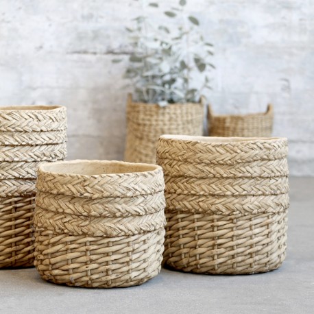 Osłonka Na Doniczkę Chic Antique Rattan Corte C