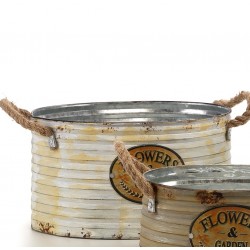 Metalowa Osłonka Na Doniczkę Aluro Mazine 3