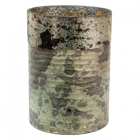 Szklany Świecznik Na Tealight Wysoki Clayre & Eef