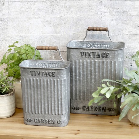 Metalowe Pojemniki 3szt.