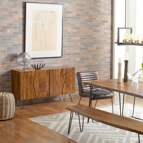 Drewniana Komoda Avola Livin Hill Chestnut