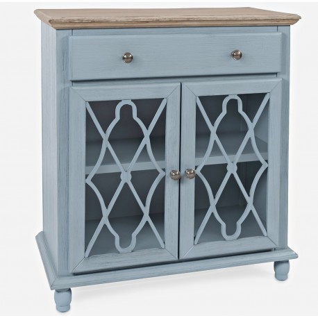 Komoda Avola Livin Hill Miętowa Rustykalna Szeroka